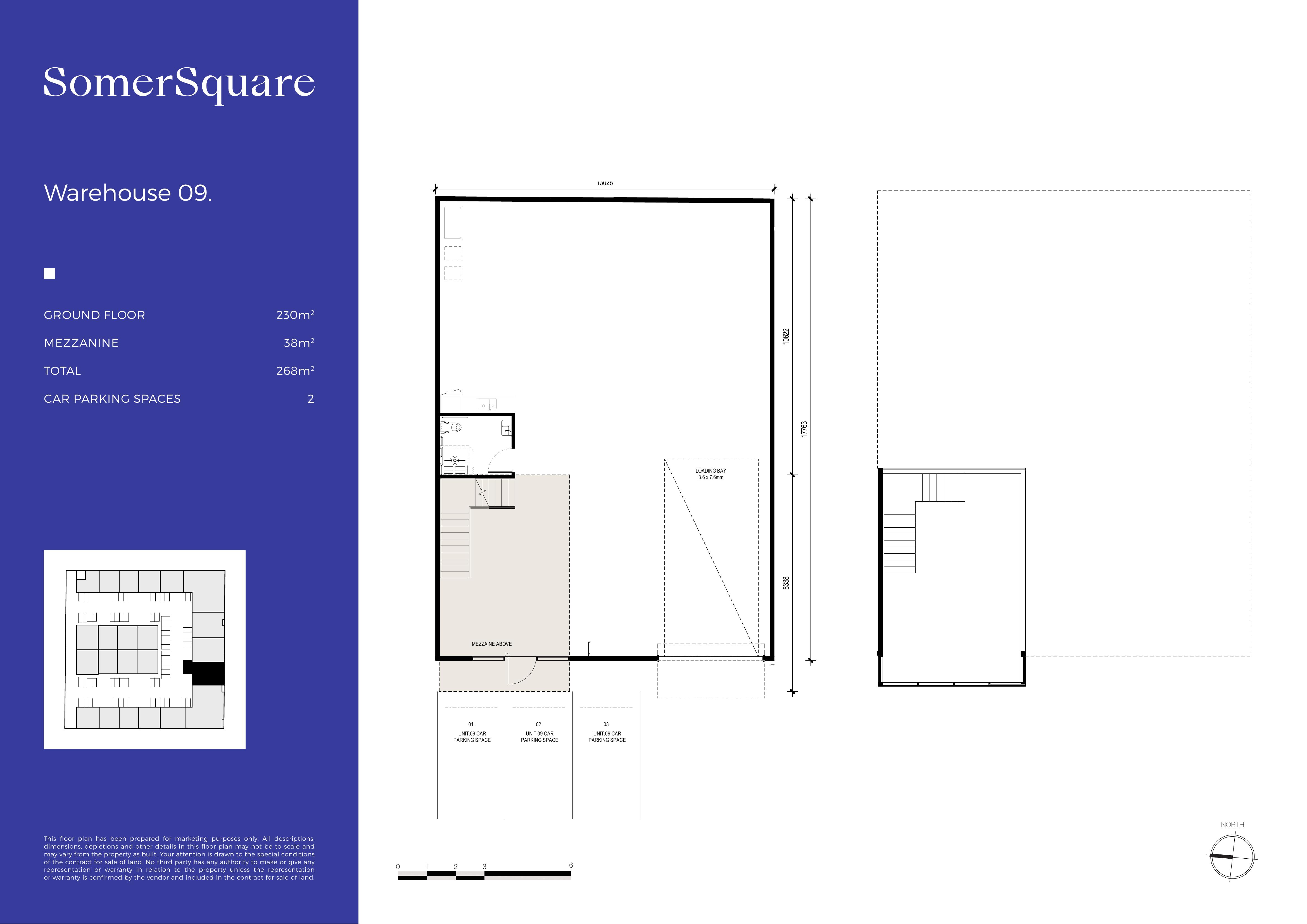 Floor plan — large warehouse layout