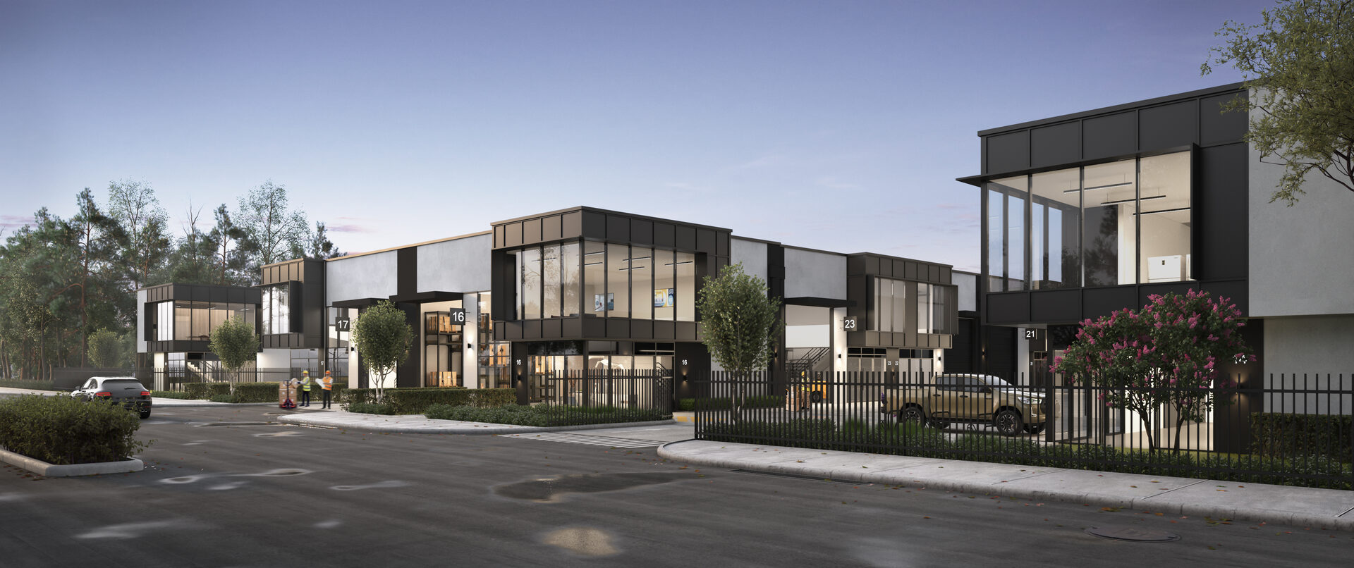 Somer Square street view architectural render