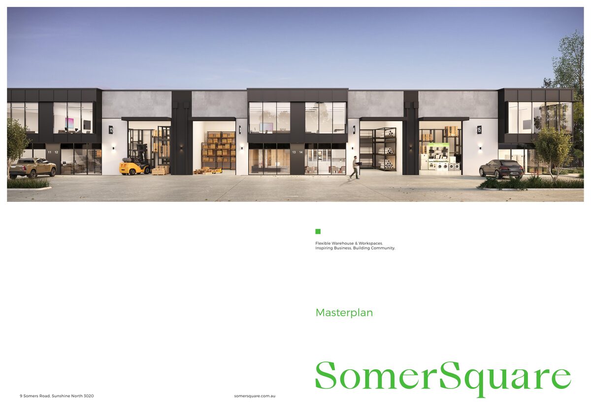 Somer Square masterplan site layout